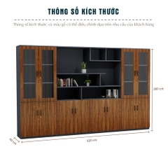 Tủ Giám Đốc Cao Cấp Fergus FGTGD036