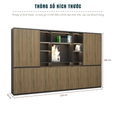 Tủ Giám Đốc Cao Cấp Fergus FGTGD045