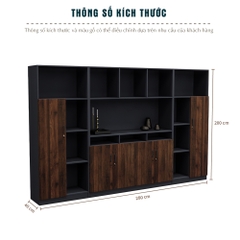 Tủ Giám Đốc Cao Cấp Fergus FGTGD048