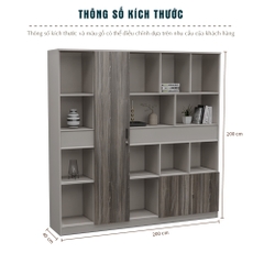 Tủ Giám Đốc Cao Cấp Fergus FGTGD050