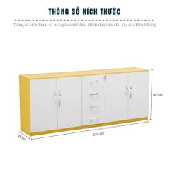 Tủ Hồ Sơ Thấp Cao Cấp Fergus FGTHST17