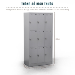 Tủ Locker Sắt Fergus FGTU-K9