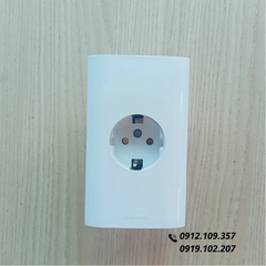 Ổ Cắm Điện Âm Tường 1 Lỗ Hàn Quốc Dosel DC2217