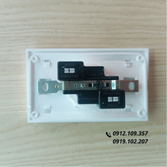 Ổ Cắm Điện Âm Tường 2 Lỗ Hàn Quốc Dosel DC2218