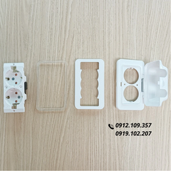 Ổ Cắm Điện Chống Nước Nắp Ngang Hàn Quốc Dosel DC2219