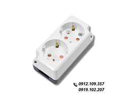 Ổ Cắm Điện Đế Nổi 2 Chấu Hàn Quốc Dosel DC1211