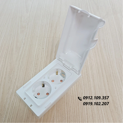 Ổ Cắm Điện Chống Nước Nắp Dọc Hàn Quốc Dosel DC2214