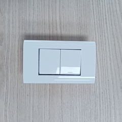 Công Tắc Điện Âm Tường 2 Nút Nhấn Một Chiều Hàn Quốc Dosel DLW2107