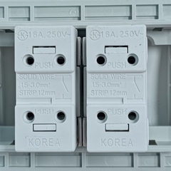 Công Tắc Điện Âm Tường 2 Nút Nhấn Một Chiều Hàn Quốc Dosel DLW2107