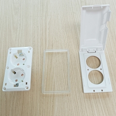 Ổ Cắm Điện Chống Nước Nắp Dọc Hàn Quốc Dosel DC2214