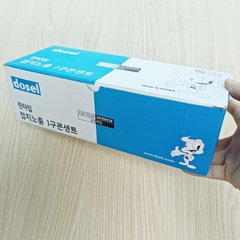 Ổ Cắm Điện Đế Nổi 1 Chấu Hàn Quốc Dosel DC1210 (Hộp 20 Cái)
