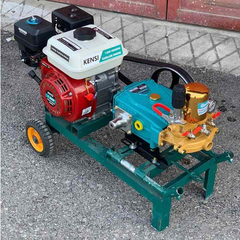 Máy Rửa Xe Dây Đai Xăng Động Cơ Kensi 7.5HP