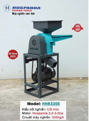 Máy Nghiền Cám Đơn Huspanda 2.2Kw HNB320S