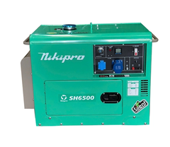 Máy Phát Điện Chạy Dầu Cách Âm 6KW NikiPro SH-6500