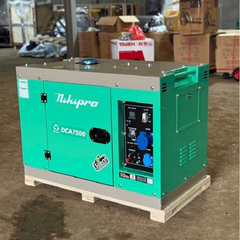 Máy Phát Điện Chạy Dầu Cách Âm 7KW NikiPro DCA7500
