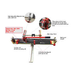 Máy Cắt Gạch Bàn Toboki T-1200