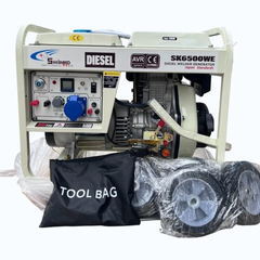 Máy Phát Hàn 250A Chạy Dầu 5Kw Shinko SK6500WE