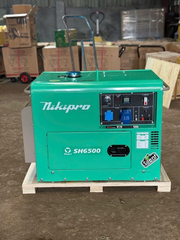 Máy Phát Điện Chạy Dầu Cách Âm 6KW NikiPro SH-6500
