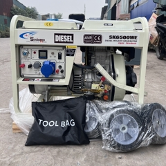 Máy Phát Hàn 250A Chạy Dầu 5Kw Shinko SK6500WE