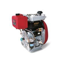 Động Cơ Dầu 19HP Có Đề Koop KD2V80