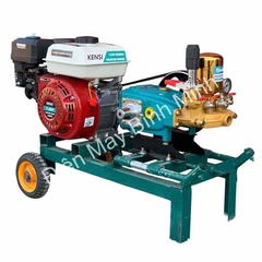 Máy Rửa Xe Dây Đai Chạy Xăng 7.5HP Osaika OS48 Sứ