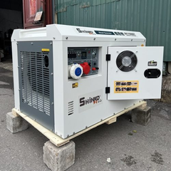 Máy Phát Điện Chạy Dầu 11Kva Shinko SK11000DT 1 Pha-3 Pha