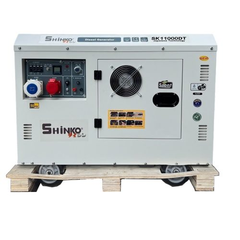 Máy Phát Điện Chạy Dầu 11Kva Shinko SK11000DT 1 Pha-3 Pha