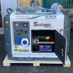 Máy Phát Điện Chạy Dầu 6Kw SHINKO SK7800TN (siêu chống ồn)