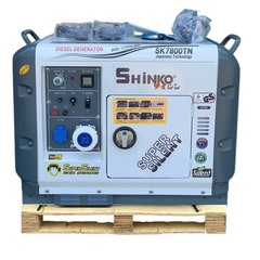 Máy Phát Điện Chạy Dầu 6Kw SHINKO SK7800TN (siêu chống ồn)
