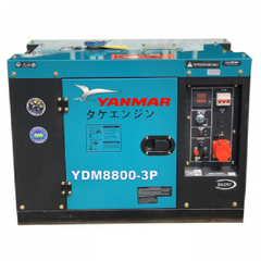 Máy Phát Điện Chạy Dầu 7.0Kw Yanmar YDM8800 3Phase