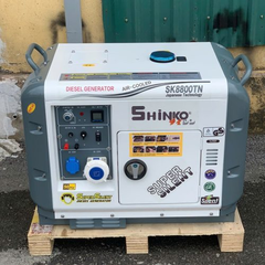 Máy Phát Điện Chạy Dầu 7Kw Shinko SK8800TN Siêu Chống Ồn