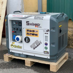 Máy Phát Điện Chạy Dầu 7Kw Shinko SK8800TN Siêu Chống Ồn