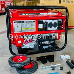 Máy Phát Điện Chạy Xăng 5Kw BGAS BGA6500GE