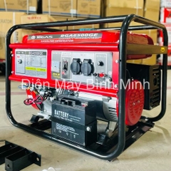 Máy Phát Điện Chạy Xăng 5Kw BGAS BGA6500GE