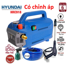 Máy rửa xe gia đình 1800W Hyundai HRC918