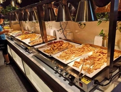 ĐÈN HÂM NÓNG BUFFET ĐÔI TRẮNG