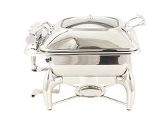 NỒI BUFFET VUÔNG CHÂN INOX 12058