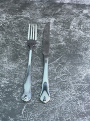 DAO STAN INOX ĐUÔI HOA