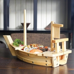 THUYỀN GỖ TRƯNG BẦY SHASHIMI