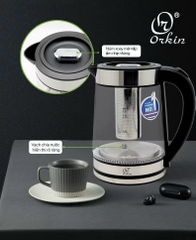 ẤM SIÊU TỐC THỦY TINH ORKIN