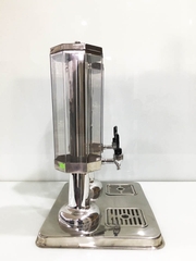 BÌNH ĐÔI ĐỰNG NƯỚC TRÁI CÂY BÁT GIÁC BẠC