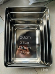 KHAY INOX 304 ĐỰNG THỨC ĂN ĐA NĂNG