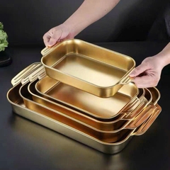 KHAY INOX 304 ĐỰNG THỨC ĂN ĐA NĂNG