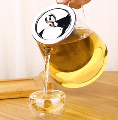 ẤM THỦY TINH PHA TRÀ CÓ LÕI LỌC