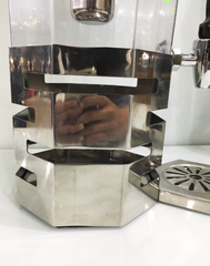 BÌNH NƯỚC TRÁI CÂY BÁT GIÁC ĐƠN BẠC