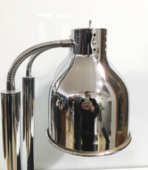 ĐÈN HÂM NÓNG THỨC ĂN BẠC DR 2 BÓNG ĐÁ