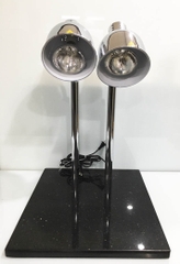 ĐÈN HÂM NÓNG THỨC ĂN BẠC DR 2 BÓNG ĐÁ