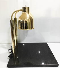 ĐÈN HÂM NÓNG THỨC ĂN 2 BÓNG ĐẾ ĐÁ VÀNG