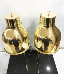 ĐÈN HÂM NÓNG THỨC ĂN 2 BÓNG ĐẾ ĐÁ VÀNG