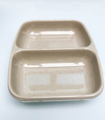 ĐĨA TƯƠNG 2 NGĂN NÂU ĐÁ